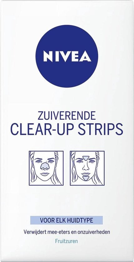 NIVEA Purifying Clear-Up Strips - 6 pieces - Packaging damaged