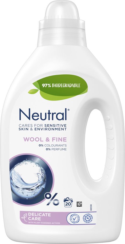 Neutral Liquid Delicate Detergent - Delicate Care 1ltr