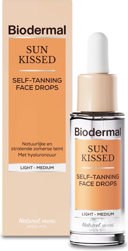 Biodermal Self-Tanning Face Drops Sun Kissed 30 ml