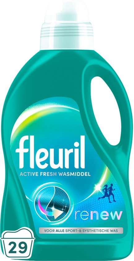 Fleuril Renew Black - Liquid Detergent - Value Pack - 70 Washes