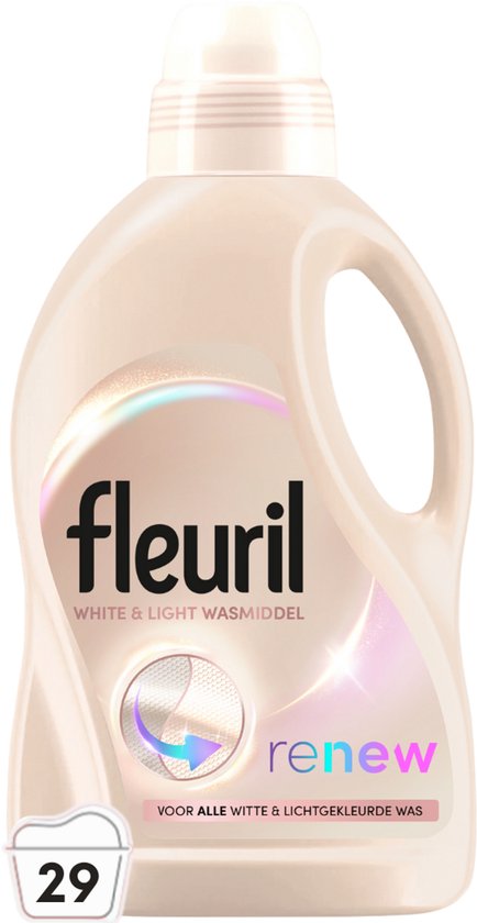 Fleuril White & Light - Vloeibaar Wasmiddel - 29 Wasbeurten