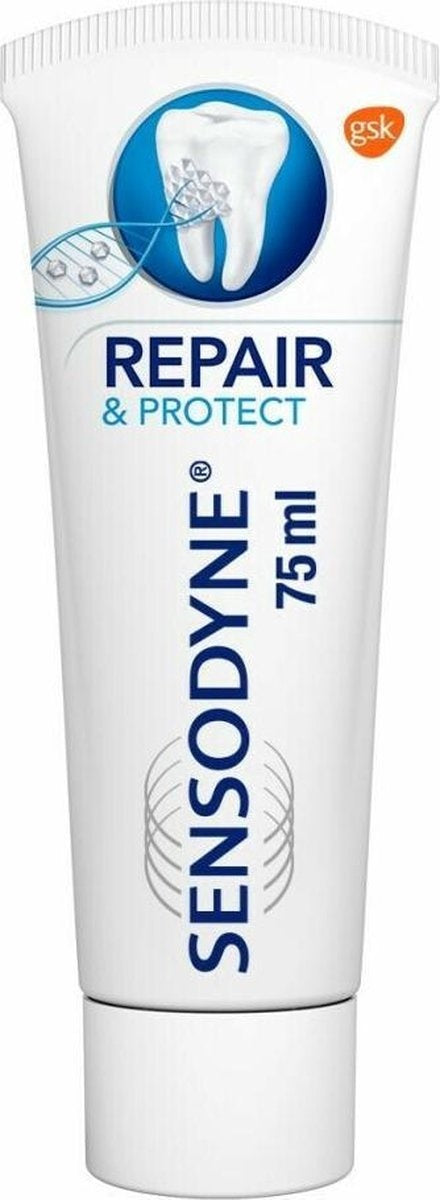 Sensodyne Repair &amp; Protect Deep Repair Zahnpasta für empfindliche Zähne 75 ml – Verpackung beschädigt