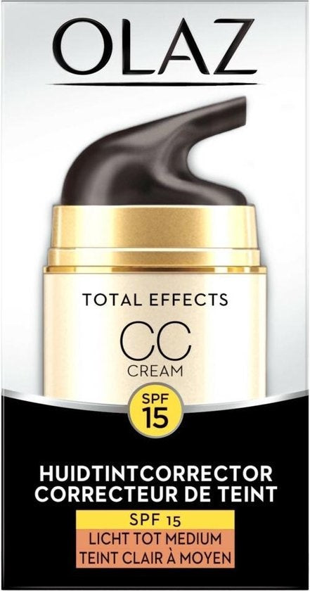 Olaz Total Effects CC Cream Light SPF 15 50 ml - Verpakking beschadigd