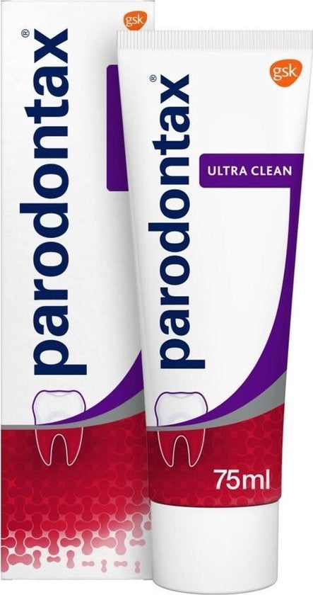 Parodontax Ultra Clean - Tandpasta - tegen bloedend tandvlees - 75 ml