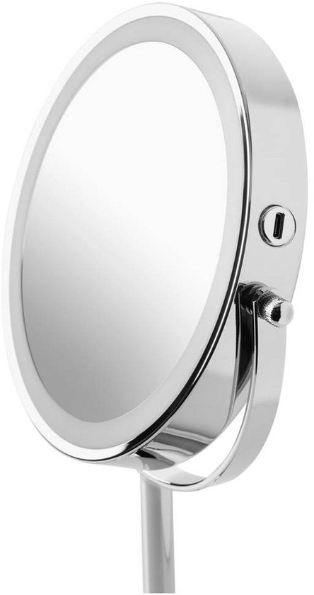 BaByliss LED Beauty Mirror Schminkspiegel 9450E – LED-Beleuchtung mit 3 Einstellungen – Abnehmbarer Magnetspiegel 10-fache Vergrößerung – Verpackung beschädigt