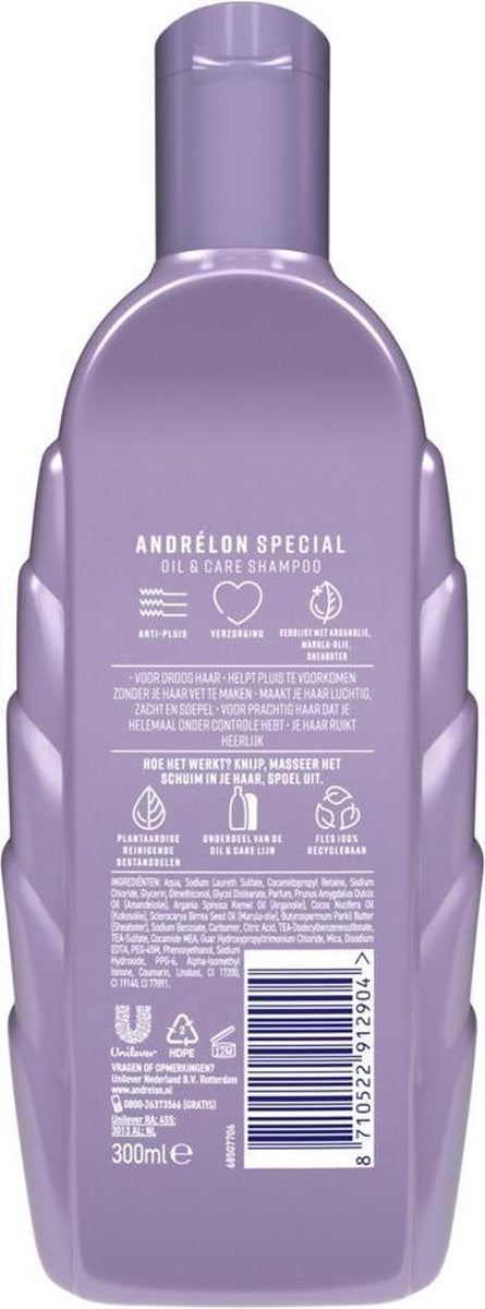 Andrelon Shampoo Oil And Care