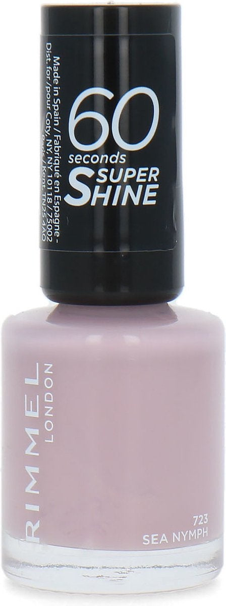 Rimmel 60 Seconds Super Shine Nail Polish - 723 Sea Nymph