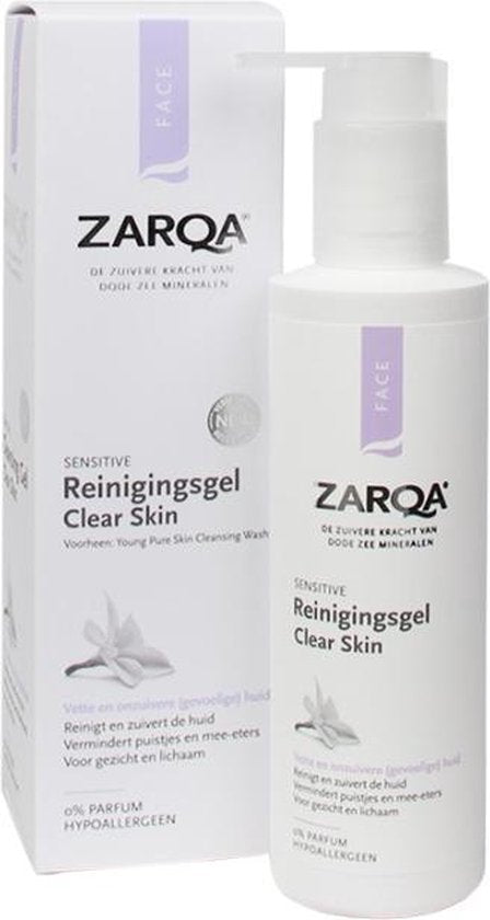 ZARQA Tages- und Nachtcreme Clear Skin (reguliert die Talgproduktion) – 75 ml