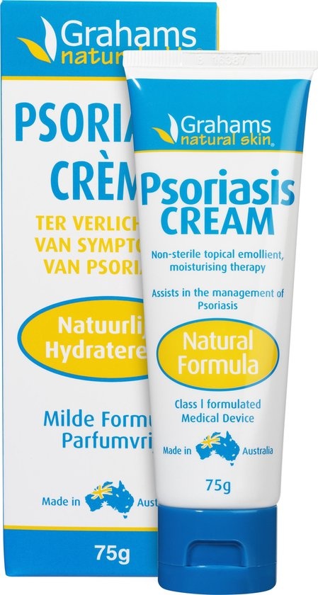 Grahams Psoriasis Crème75gr - Verpakking beschadigd