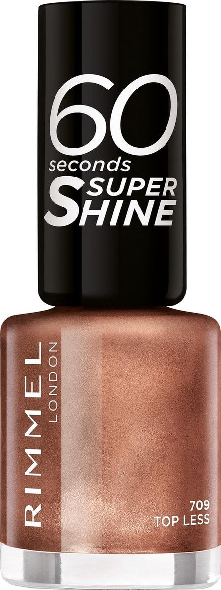 Rimmel London 60 Seconds Supershine Nagellack – 709 TopLess