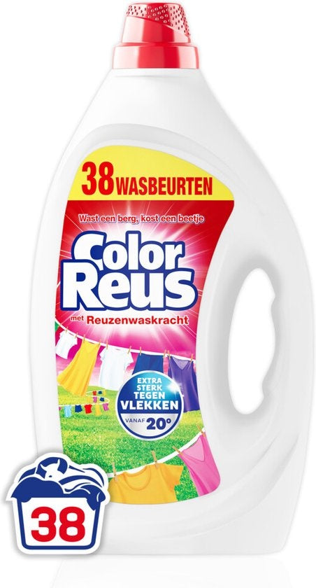 Witte Reus Waschmittel Color Reus Gel 38 Waschgänge 1,71 Liter