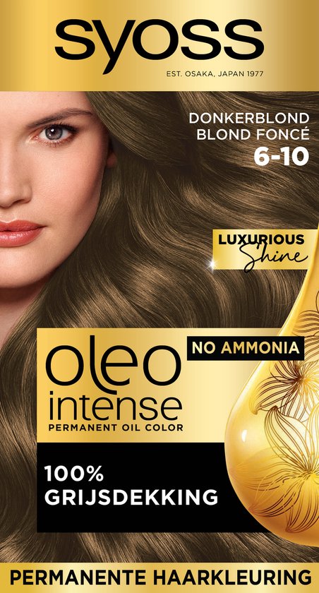 SYOSS Color Oleo Intense 6-10 Dark Blonde Hair Dye