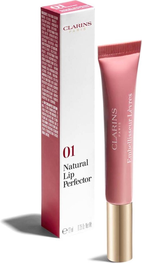 Clarins Instant Light Natural Lip Perfector 12 ml - 01 Rose Shimmer