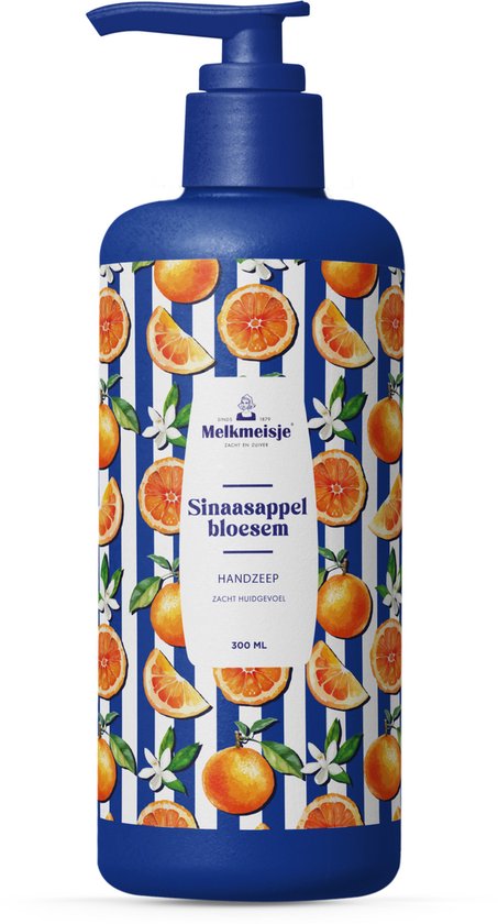 Melkmeisje  - Handzeep -  300ml - Sinaasappel bloesem