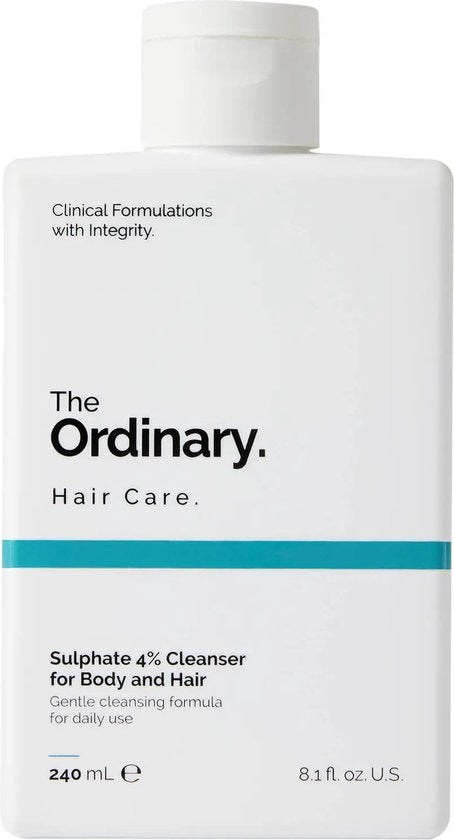 The Ordinary 4% Sulphate Cleanser For Body And Hair - 240ml - Verpakking beschadigd