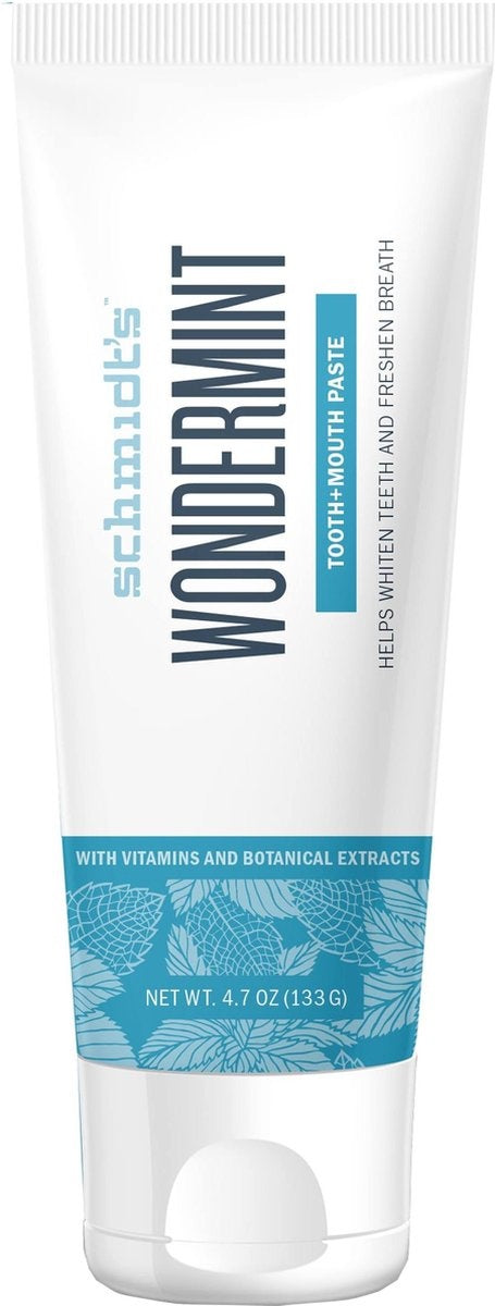 Schmidt's Wondermint Naturally Flavoured - Mouth &amp; Toothpaste - 100ml - Packaging damaged