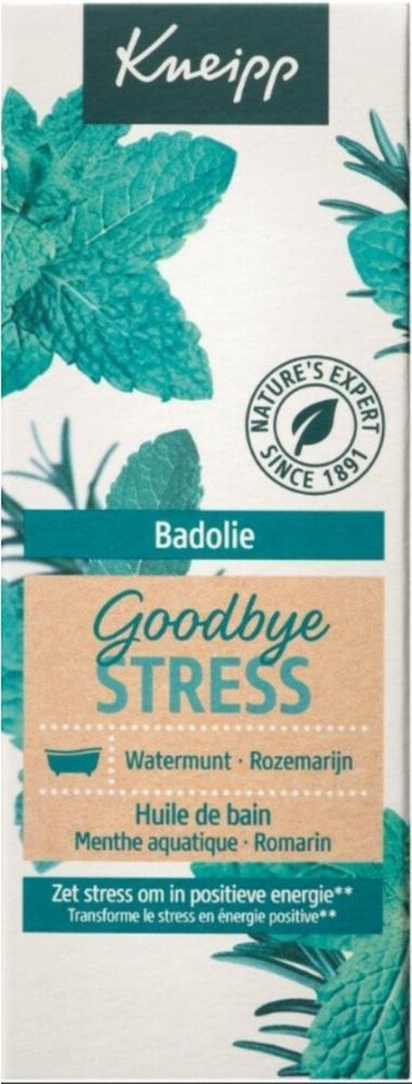 Kneipp Goodbye Stress - Bath oil - 100 mg - Packaging damaged