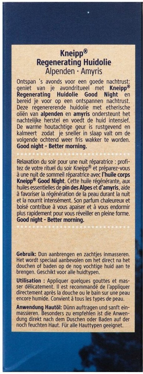 Kneipp Good Night - Skin Oil 100ml