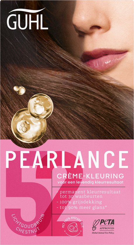 Guhl Intensieve - No. 52 Lichtgoudbruin Chestnut - Haarverf - Verpakking beschadigd