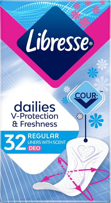 Inlegkruisjes Normal Deo Fresh 32 stuks