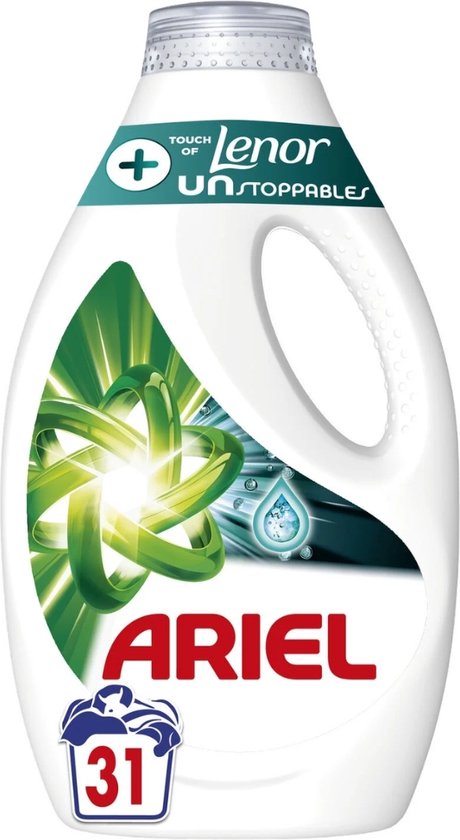 Ariel Original - Touch of Lenor Unstoppables - Vloeibaar Wasmiddel - Gekleurde Was - 31 Wasbeurten