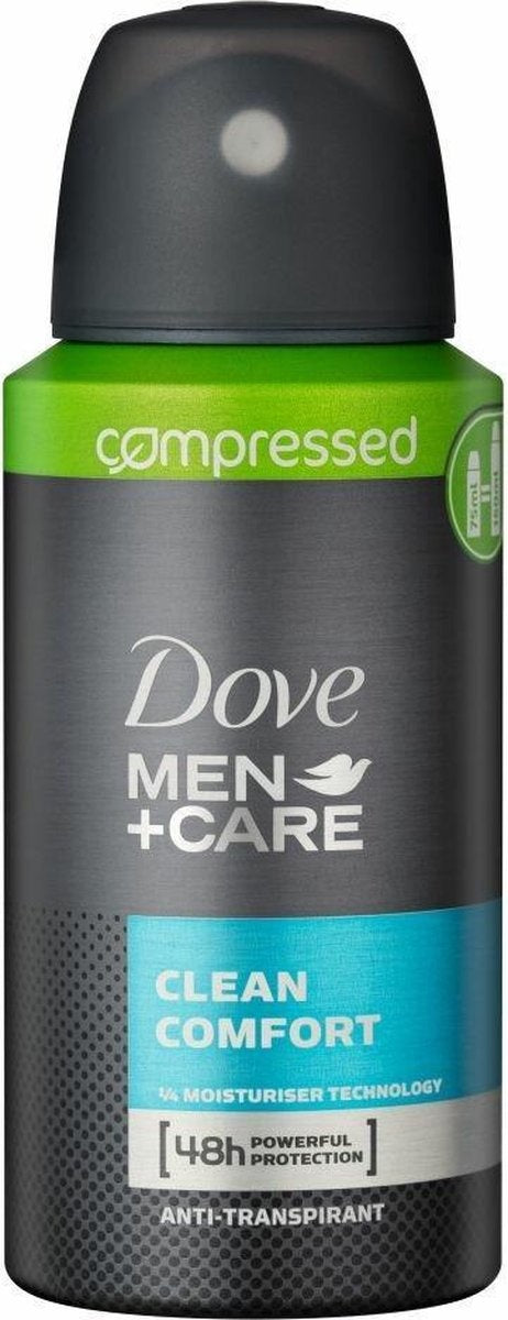 Dove Men+Care Clean Comfort Compressed Deodorant Spray 75 ml