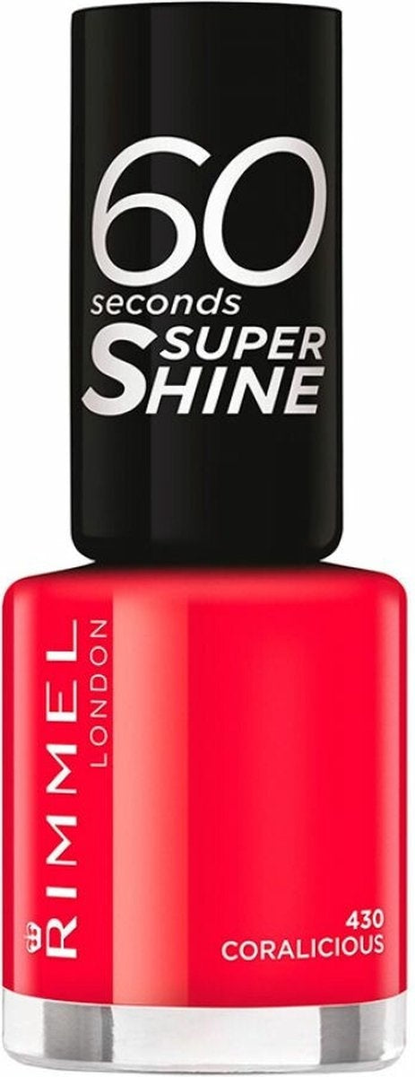 Rimmel London 60 Seconds Nail Polish - 430 Coralicious