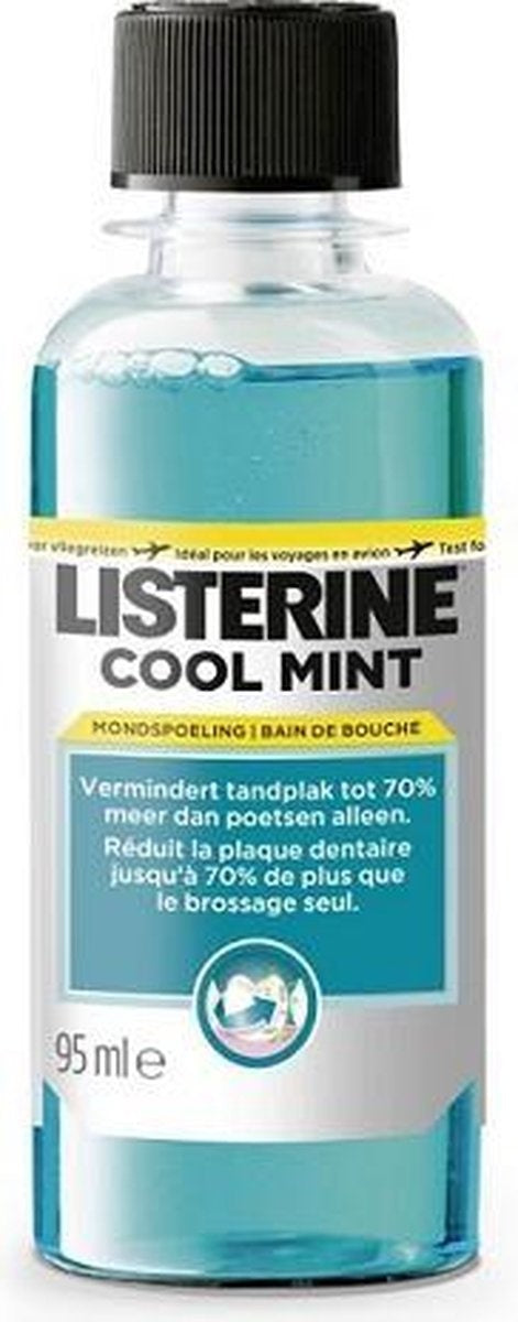 Listerine mondwater Coolmint 95 ml travelsize