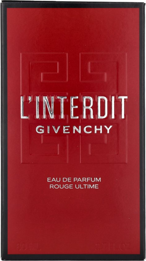GIVENCHY - L'interdit Eau de Parfum Rouge Ultime - 80 ml -- Women's perfume - Damaged packaging