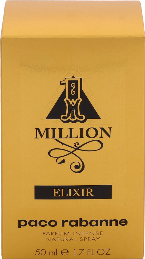 Paco Rabanne 1 Million Elixir 50 ml Perfume Intense - Men's perfume - Packaging damaged