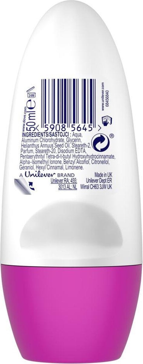 Dove Deodorant Roller Go Fresh Acai Berry &amp; Waterlily 50ml