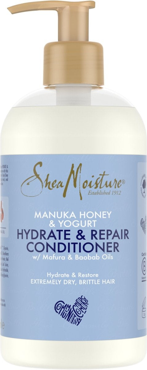 Shea Moisture Manuka Honey &amp; Yogurt - Conditioner Hydrate &amp; Repair- 384 ml - Pump missing