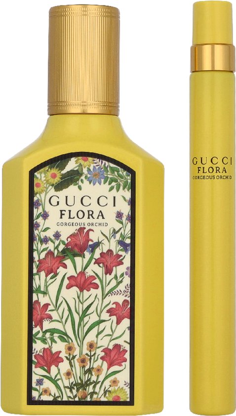 Gucci Flora Gorgeous Orchid | 50 ml + 10 ml | Set 2 st  - Verpakking beschadigd