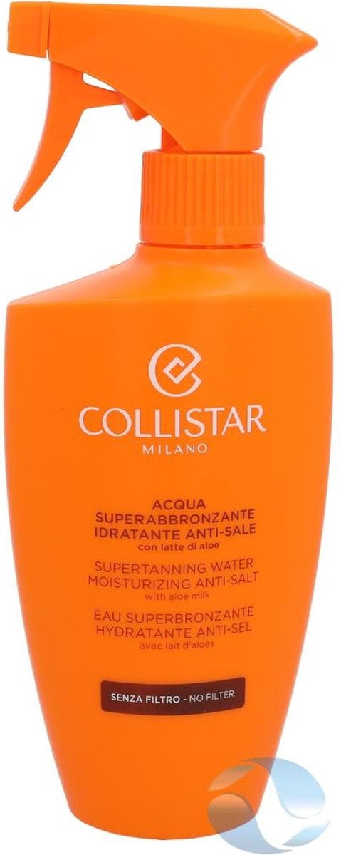 Collistar Supertanning Water Moisturizing Anti-Salt Sun Spray - 400 ml - Packaging missing.