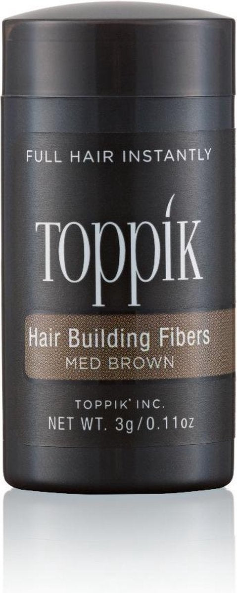 Toppik Hair Building Fibers Travel (3 Gramm) – Mittelbraun