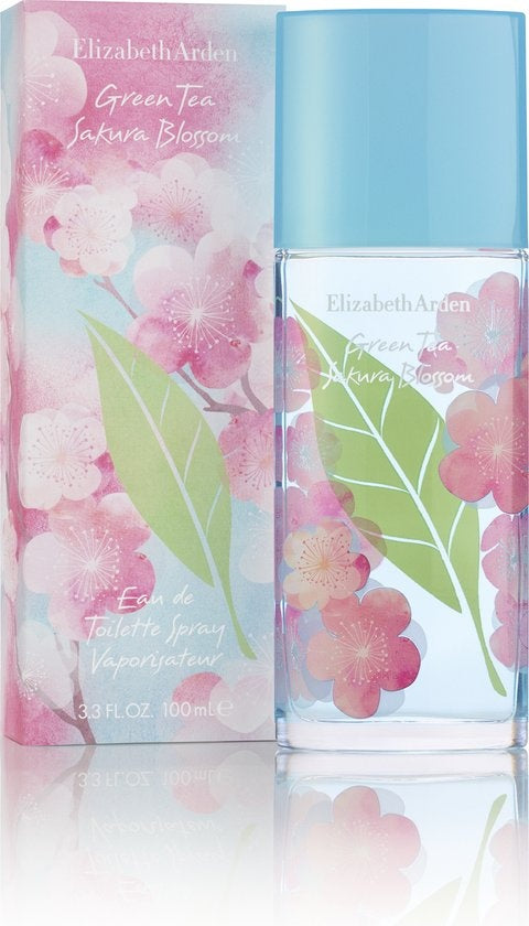 Damesparfum Elizabeth Arden Eau De Toilete 100 ml Green Tea Sakura Blossom - Verpakking beschadigd