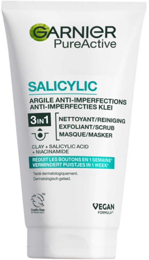 Garnier PureActive 3in1 Cleansing Gel - 150ml - Impure skin