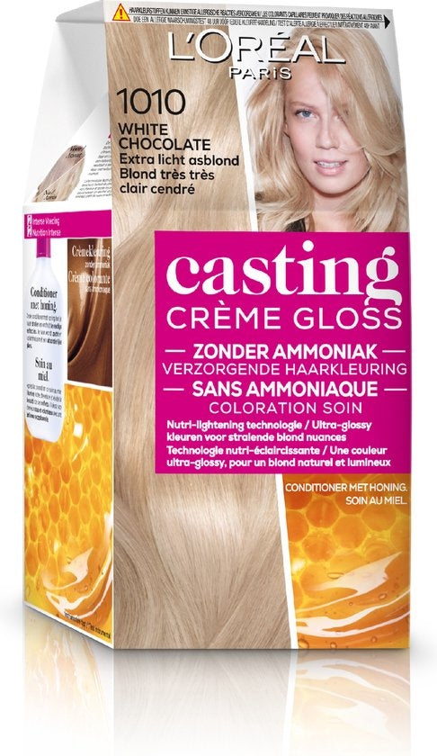 L'Oréal Paris Casting Crème Gloss Extra Light Ash Blonde 1010 Damaged packaging