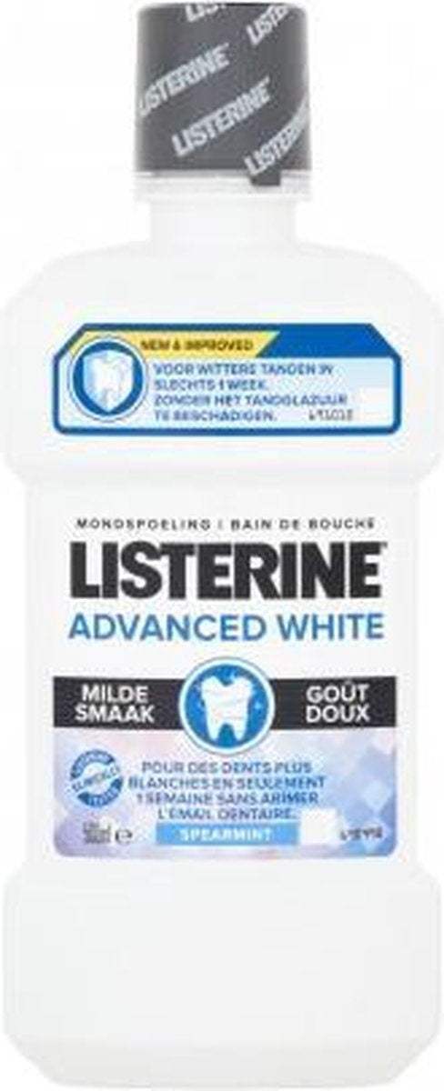 Listerine Mouthwash Advanced White Mild 500 ml