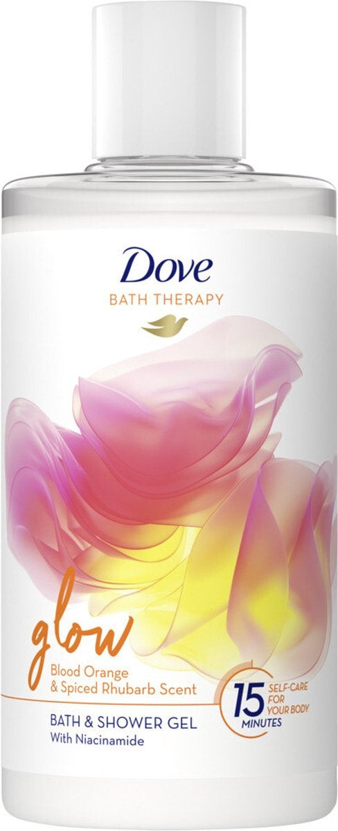 Dove Bath Therapy Glow - Bath Foam &amp; Shower Gel - 400 ml