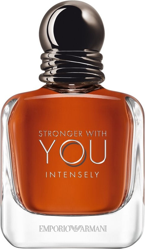 Emporio Armani Stronger with You Intensely Eau de Parfum Intense - Herengeur - 50ml - Verpakking beschadigd