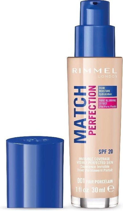 Rimmel London Match Perfection Foundation - 001 Light Ivory