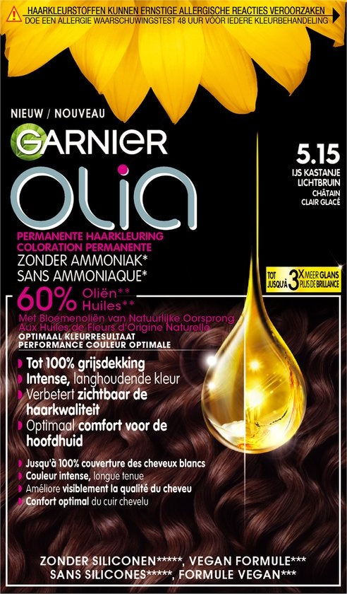 Garnier Olia 5.15 – Eiskastanie Hellbraun – Verpackung beschädigt