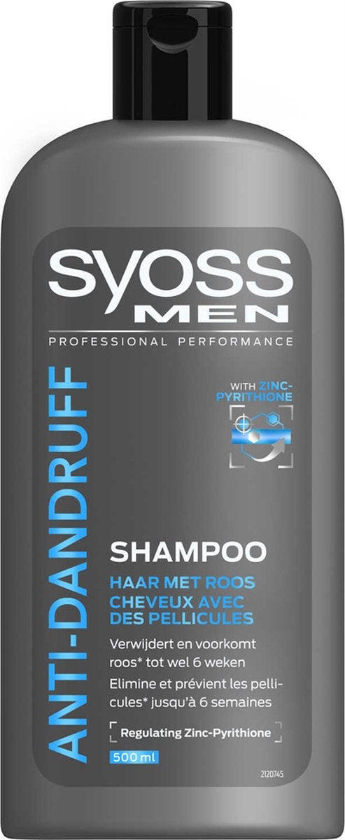 Syoss - Men Anti Dandruff Shampoo - 500ml