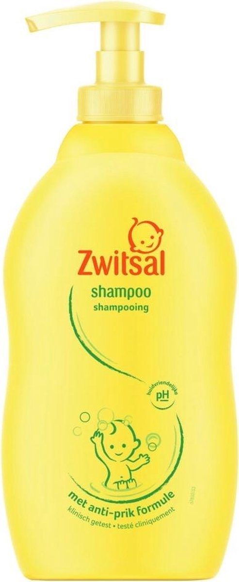 Zwitsal Anti-Prick Shampoo - Pump 400 ml - Sensitive baby skin