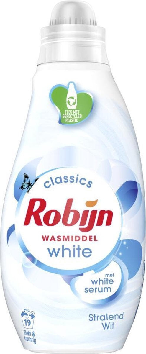 Robijn Small &amp; Leistungsstarkes Waschmittel Radiant White 665 ml