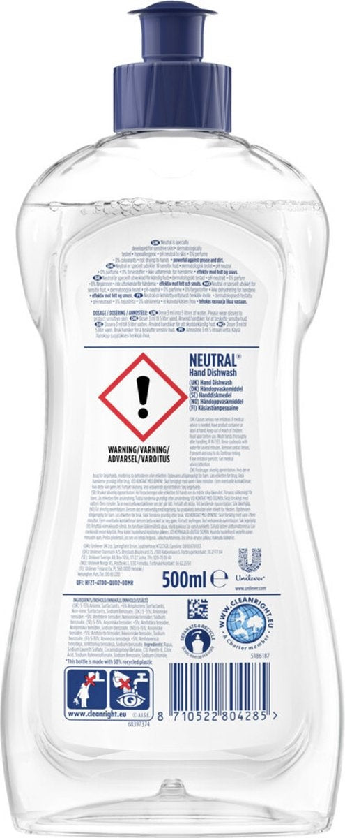 Neutral – Geschirrspülmittel – 500 ml