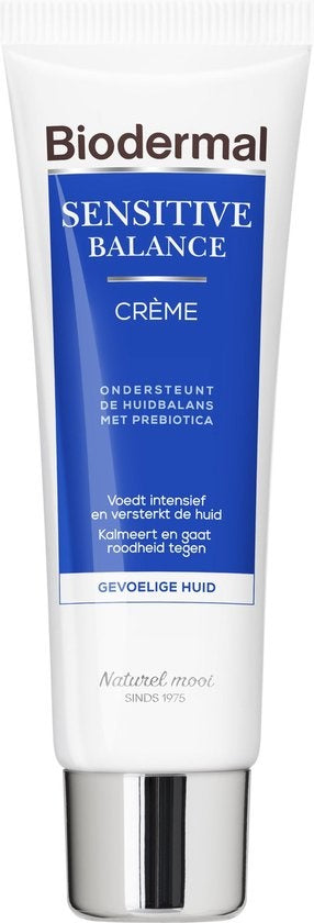 Biodermal Sensitive Balance Crème ‚Gezichtsverzorging met hyaluronzuur - Dagcreme voor de gevoelige huid - 50ml