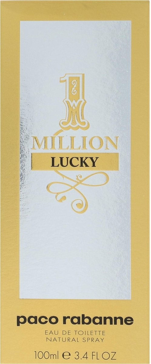 Paco Rabanne 1 Million Lucky 100 ml - Eau de Toilette - Men's perfume