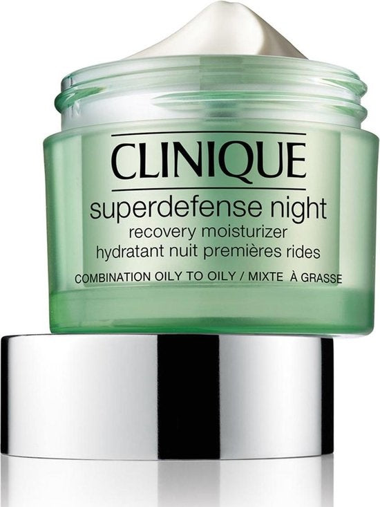 Clinique Superdefense Night Recovery Moisturizer Nachtcrème - 50 ml - Vette huid